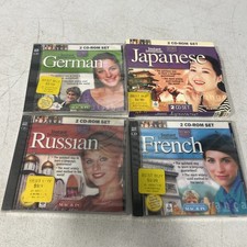 Instant Immersion Euro Method 2 CD-ROM Sets. Russian, Japanese, German, French picture