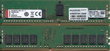 LOT OF 2 - KINGSTON KSM24RD8 DDR4 16GB 2Rx8 PC4-2400T Server Ram ECC TESTED picture