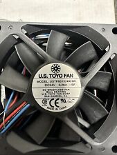 US TOYO FAN USTF801524XHW DC 24V 0.26A -SF Brushless Fan Lot With Grill 10 Pcs picture