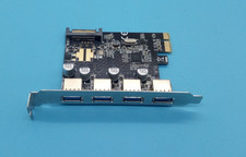 DELOCK B/N89297 4-Port PCI-e USB 3.0 Controller Card #GK14322 picture