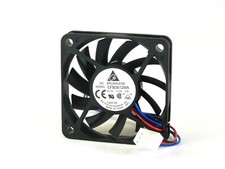 Delta EFB0612MA 29dBA Quiet Slim Case Fan 60x60x10mm 3600RPM 15.5CFM 3-pin 12VDC picture