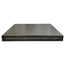 LUXUL XMS-7048P 52 Port PoE Gigabit Switch Rack Mountable picture