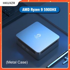 Mini PC Ryzen9 5900HX R7 7730U Metal Case Windows11 2xDDR4 3200MHz 2xNVMe Gaming picture