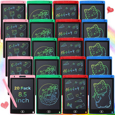 20 Pack 8.5 Inch LCD Writing Tablets - Reusable Doodle Pads for Kids picture