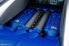 Cars 2009 bugatti veyron bleu centenaire supercar super Desk Mat Stitched picture