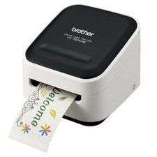 Brother P-touch Color VC-500W Full Color Label Printer Wi-Fi USB 50mm ZINK White picture