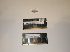 2GB Lot 2x1GB DDR2-667 PC2-5300S 200-Pin Laptop RAM HP 485029-001 picture