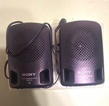Vintage Sony SRS-P3 Stereo 2.0 Wired Computer Speakers Pair picture