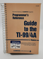 Compute Programmer's Reference Guide To The TI-99/4A Vintage Computing 1983 book picture