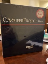 BRAND NEW CA-SuperProject For MS-DOS Still In Shrink Wrap. Absolutely RARE. picture