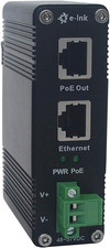 Industrial Gigabit PoE++ Injector 95W 48V DC, IEEE 802.3bt for PTZ Cameras picture