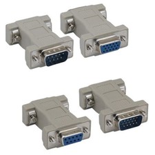 DB9 9 Pin to HD15 HDD15 15 Pin Molded CGA / VGA Male Female M/F Adapter RS232 picture