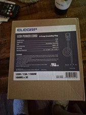 ELEGRP LCDI Power Cord 3-Prong Grounding Plug picture