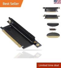 Pci-E 16x Riser Card,PCI Express 3.0 16X Extension Cable 90 Degree High Speed... picture