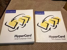 Claris HyperCard Script Language and New Features Guides 1990 Macintosh picture