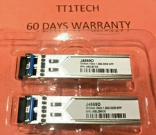 1 NEW J4859D HP HPE Aruba Compatible 1G SFP LC LX 10km SMF Transceiver 60 days picture