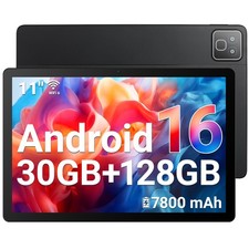 2026 Android 16 Tablet 11 Inch 30GB RAM 128GB ROM Widevine L1 WiFi 5/8MP Camera picture