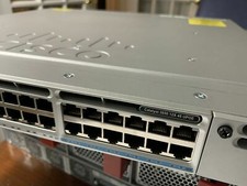 Cisco  WS-C3850-12X48U-S Switch 48 Port Gigabit PoE+ 1100W Single Pwr Supply picture