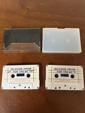 Vintage  1981 EPYX Invasion Orion & Star Fleet  Cassette for TRS-80 Good Cond picture
