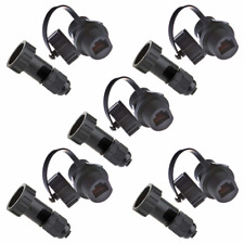 Anmbest 5PCS Panel Mounting RJ45 Waterproof Cat5/5e/6 8P8C Connector + One End W picture