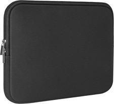 Sleeve for 15.6 Inch Laptop, Padded Protective Neoprene Carrying Bag, Black picture