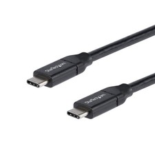 StarTech USB2C5C50CM Startech Cb 0.5M Usb-C To Cable W 5A Pd M Usb2.0 Black picture