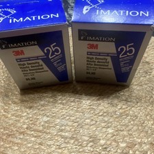 Imation 2HD 3.5in 1.44MB Floppy Disks 45 discs 2Pack IBM Formatted, Labels picture
