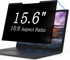 15.6 Inch Magnetic Privacy Screen for Laptop - Anti Glare Blue Light Shield picture