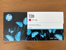 HP 728 Magenta DesignJet Ink Cartridge 300ml 2025 picture