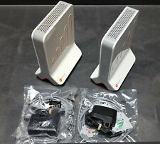 2x FOR PARTS AT&T Cisqo Microcell Wireless 3G Cell Signal Booster Antennas READ picture