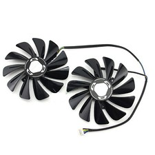 For XFX RX 5600XT 6GB RX5500 XT Graphics Card Cooling Fans Radiator Cooler Parts picture