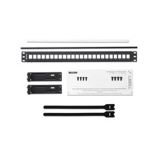 Belden KeyConnect Patch Panel Cat5e, 24-port, 1U, Black (AX103114) picture