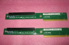 LOT 2 of SuperMicro RSC-R1UG-E16AR-X9 Riser Card - B3C06 picture