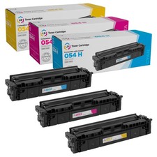 LD Compatible Canon 054H High Capacity Toner: Cyan Magenta Yellow for MF642Cdw picture