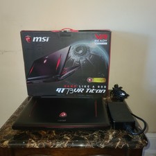 MSI GT73VR 6RF TITAN PRO GAMING LAPTOP i7-6820HK 32GB RAM GTX 1080 512GB+512GB  picture