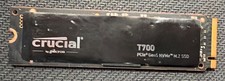 Crucial T700 1TB M.2 2280 PCIe Gen5 NVMe Internal SSD CT1000T700SSD3 picture
