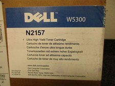 New Genuine Dell N2157 W5300 Ultra High Yield Black Toner Cartridge (OPEN BOX) picture