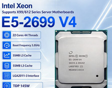 Intel Xeon E5-2699 v4 22-Core 44-Thread 2.2GHz LGA2011-3 CPU DDR4 Only picture