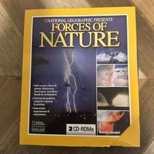 National Geographic Forces of Nature PC CD Storms Volcanoes picture
