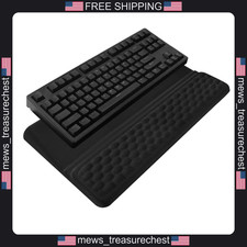 Ergonomic Keyboard Stand with Wrist Rest for All Keyboards, Black picture