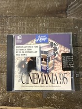 Microsoft Cinemania 95 Software PC Cd Rom picture