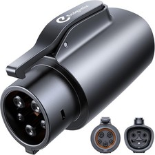Ecogenix Tesla to J1772 Adapter 80A 240V NACS to J1772 EV Charger Wall picture
