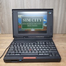 IBM ThinkPad 755C 9545 Vintage Laptop Intel 486 DX2 20MB RAM DOS Tested Working picture