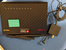 ASUS RT-AC68U Dual-Band AC1900 Wireless Router, 4-Port Gigabit, Black picture