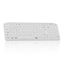 B2 Pro Ultra-Slim Wireless Keyboard QWERTY, 2.4GHz & Bluetooth 5.2, Up to picture