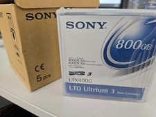 Sony LTX400G LTO-3 Ultrium Backup Tape picture