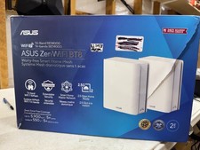 ASUS ZenWiFi BT8 BE14000 WiFi 7 Tri-Band Mesh Router 2 Pack **READ** picture