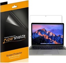 (3 Pack) Supershieldz for Apple MacBook Pro 13 inch (2020, 2019, 2018, 2017 and picture