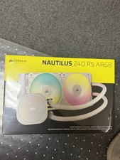 Sealed CORSAIR iCUE Nautilus 240 RX RGB AIO CPU Cooler – White – RS120 Fans picture