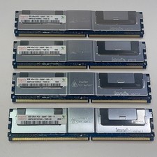 Lot of 4 Hynix 8GB DDR2-667 PC2-5300F 4Rx4 ECC 240Pin FBDIMM HMP31GF7EMR4C picture